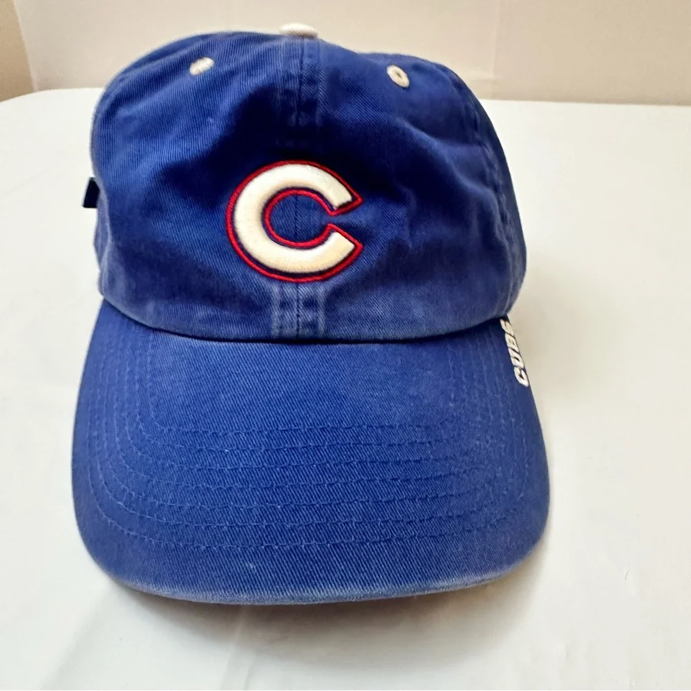 Chicago Cubs MLB Baseball Hat Cap Blue‎ Embroidered Logo Adjustable